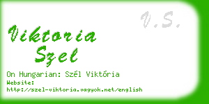 viktoria szel business card
