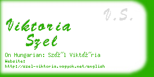 viktoria szel business card